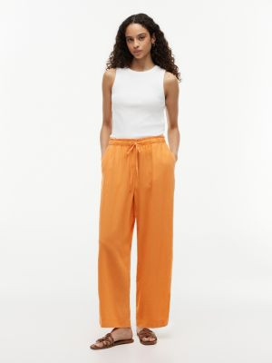 Lightweight Linen-Blend Pull-On Pant | Tommy Hilfiger | Tommy Hilfiger (US)
