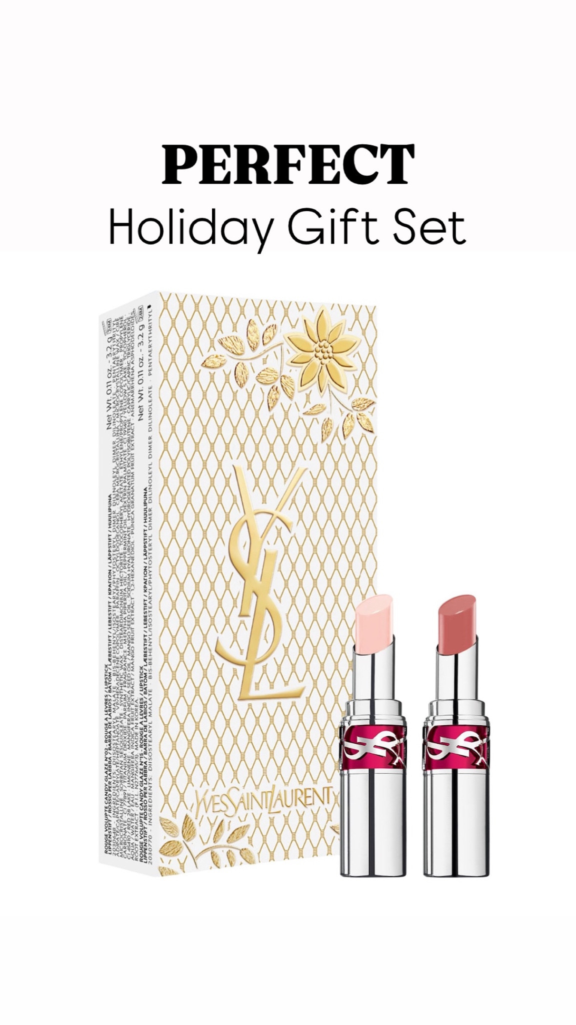 such a good deal and these lipsticks are so good!! Love that you get a clear and a neutral color as well  

#LTKOver40 #LTKBeauty