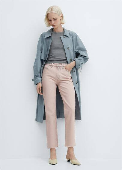 Crop flared jeans -  Women | Mango USA | MANGO (US)