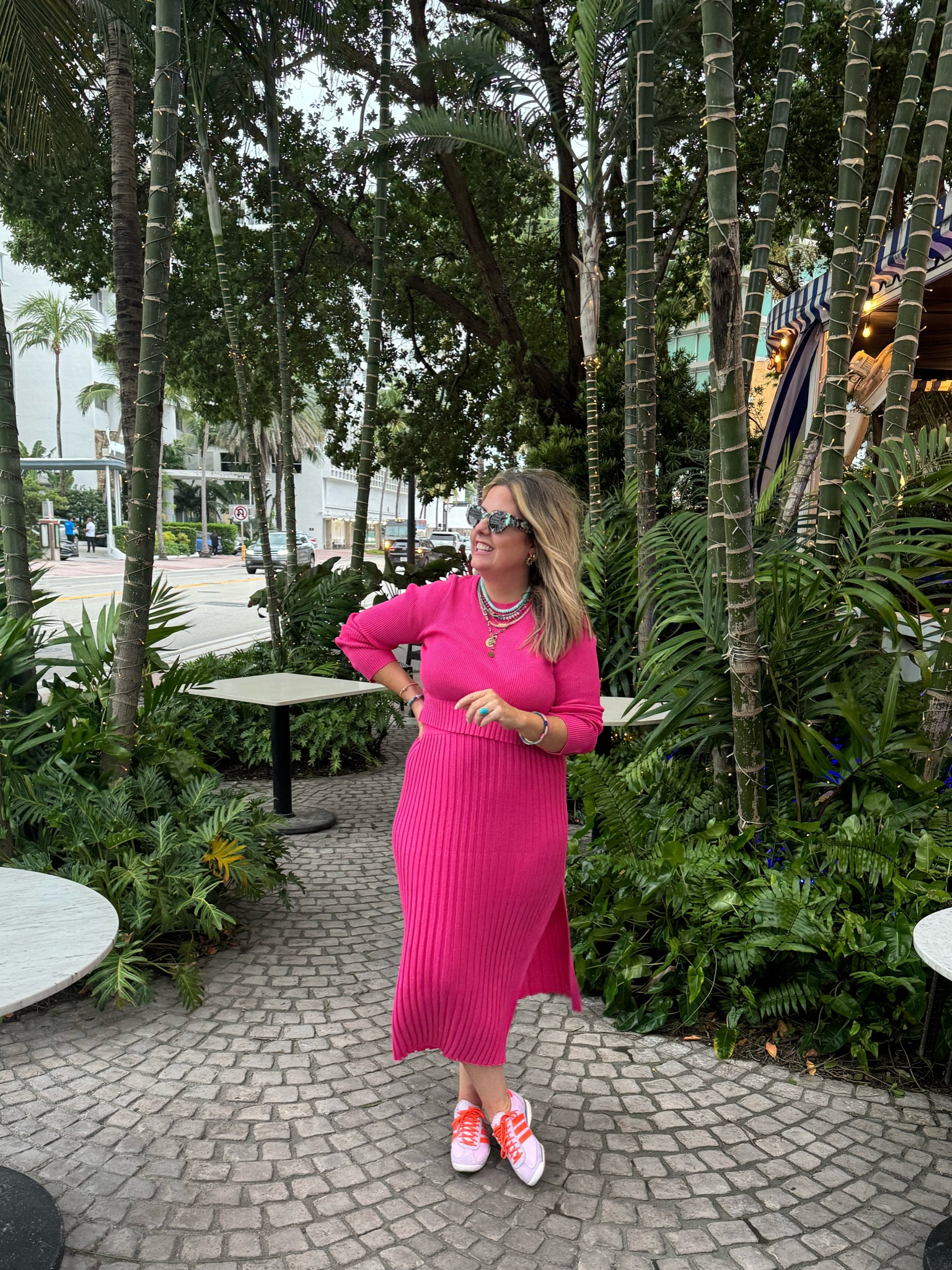 Hot pink knit Amazon set in Miami 💕

Set & Shoes run true to sizee

#LTKFindsUnder50 #LTKStyleTip #LTKMidsize