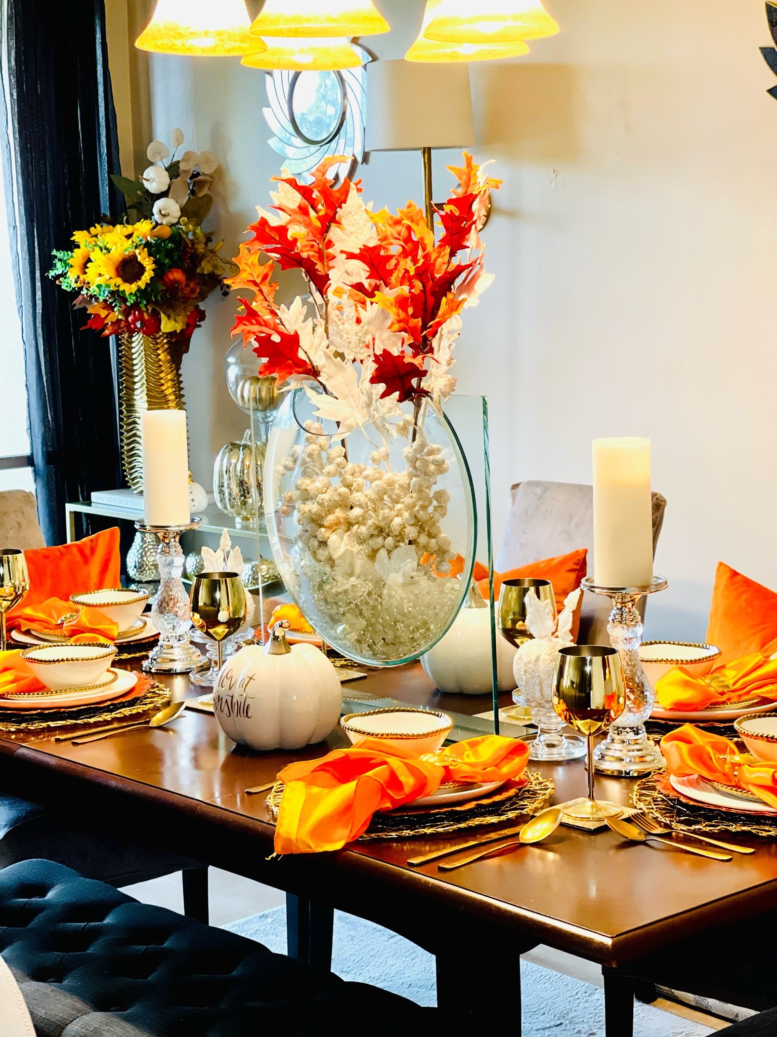 Thanksgiving Tablescape 

#LTKsalealert #LTKSeasonal #LTKHoliday