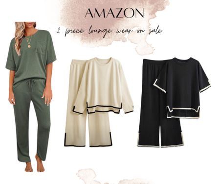 Amazon lounge wear on sale @amazon, wkmen fashion, affordable fashion finds, travel.ourfir, comfortable outfit 

#LTKmidsize #LTKsalealert #LTKstyletip