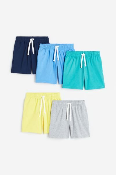 5-pack Cotton Jersey Shorts | H&M (US)