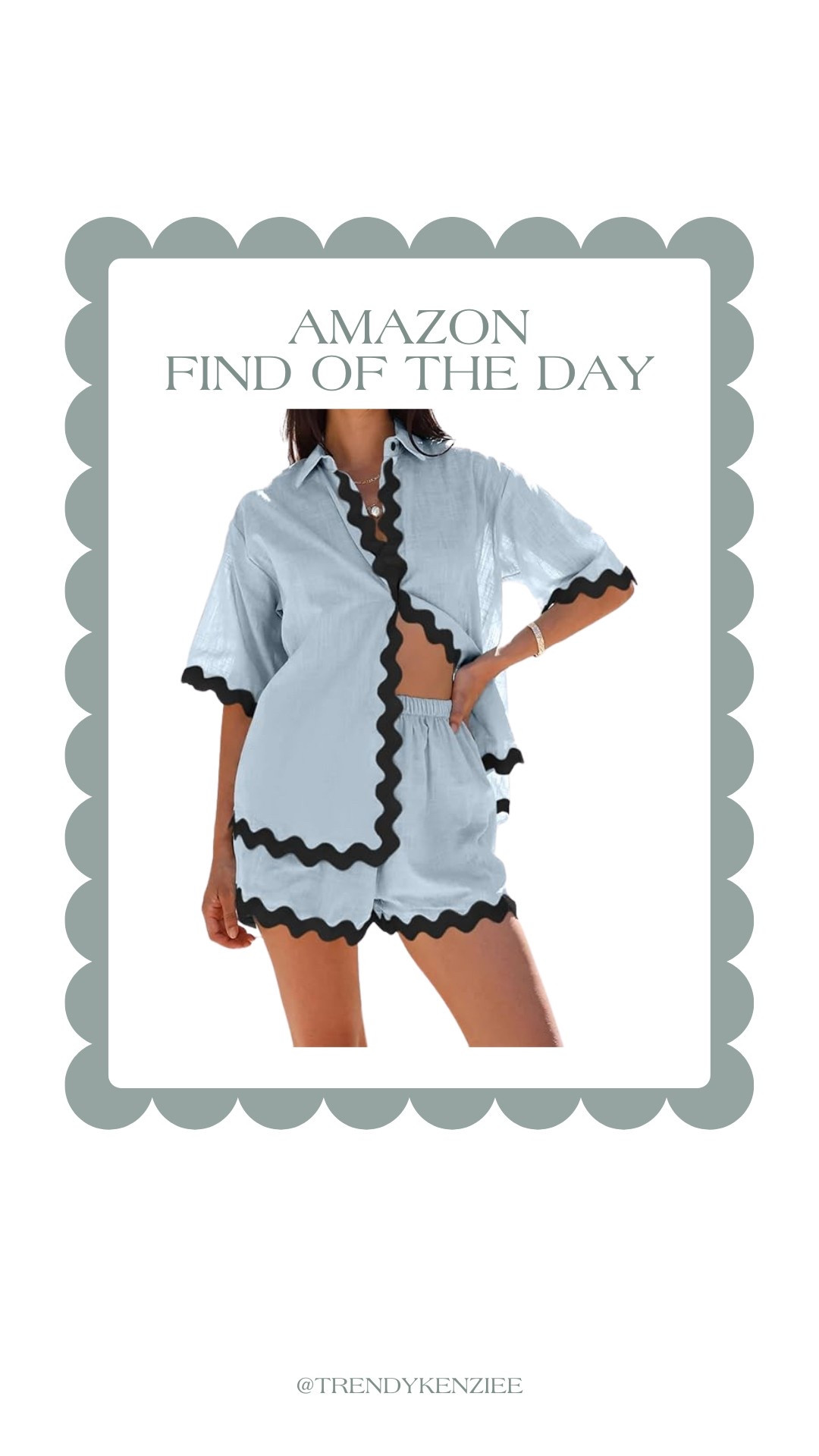 amazon scalloped two piece set for spring break / cute swim coverup / casual spring outfit 


#LTKFindsUnder50 #LTKFindsUnder100