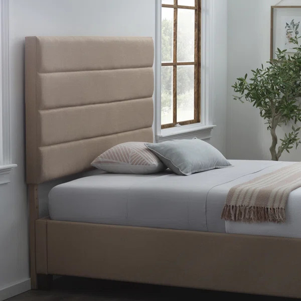 Esters Horizontal Channel Upholstered Headboard | Wayfair North America