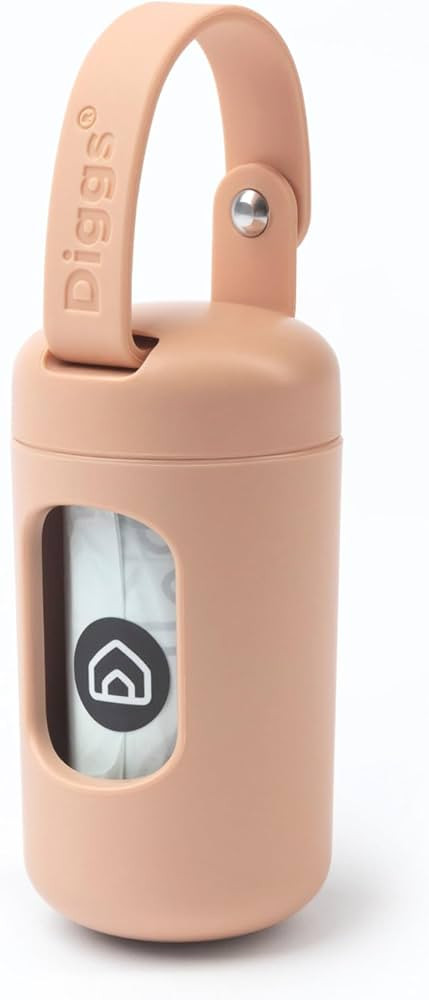 DIGGS Dog Poop Bag Dispenser for Leash - Premium Dog Waste Bag Holder with Easy One-Hand Dispensi... | Amazon (US)