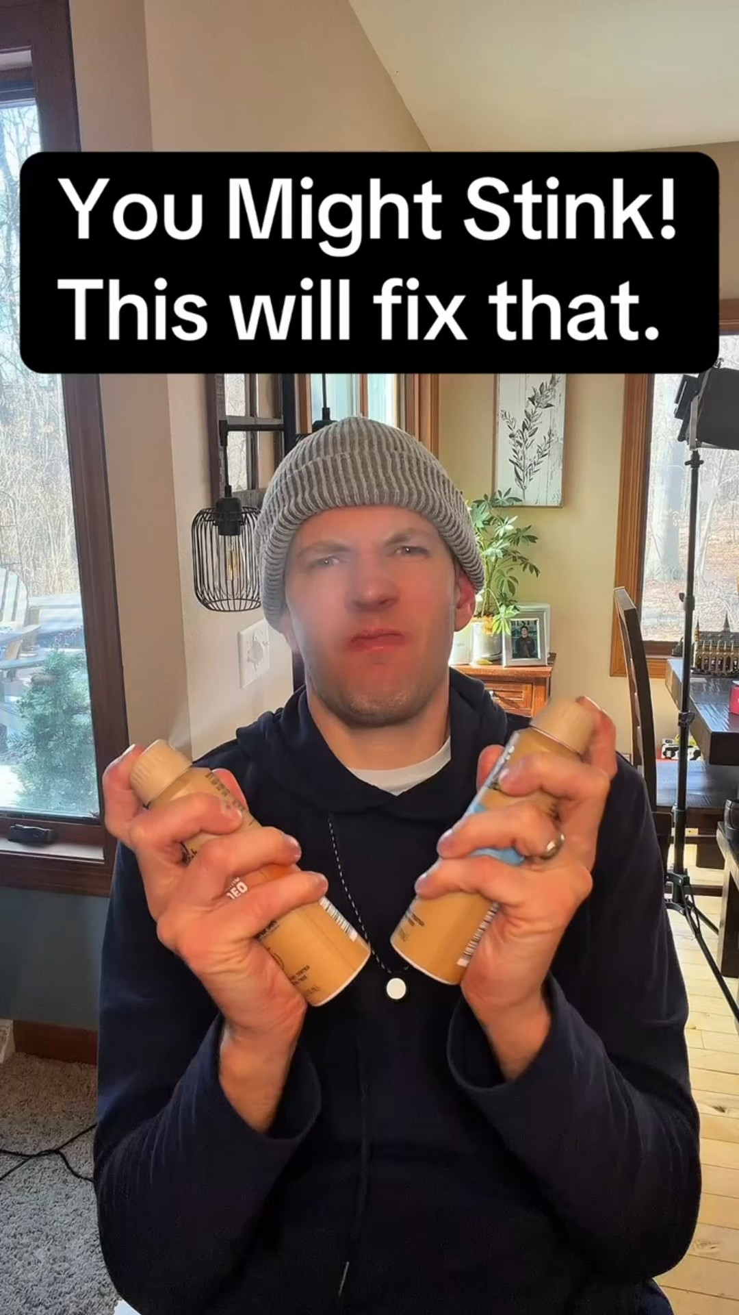 Level up your everyday essentials.

Dr. Squatch natural spray deodorant is aluminum free, quick drying, and designed for long lasting odor protection. Clean ingredients with bold masculine scents like Wood Barrel Bourbon and Rainforest Rapids.

An easy upgrade to your daily routine.