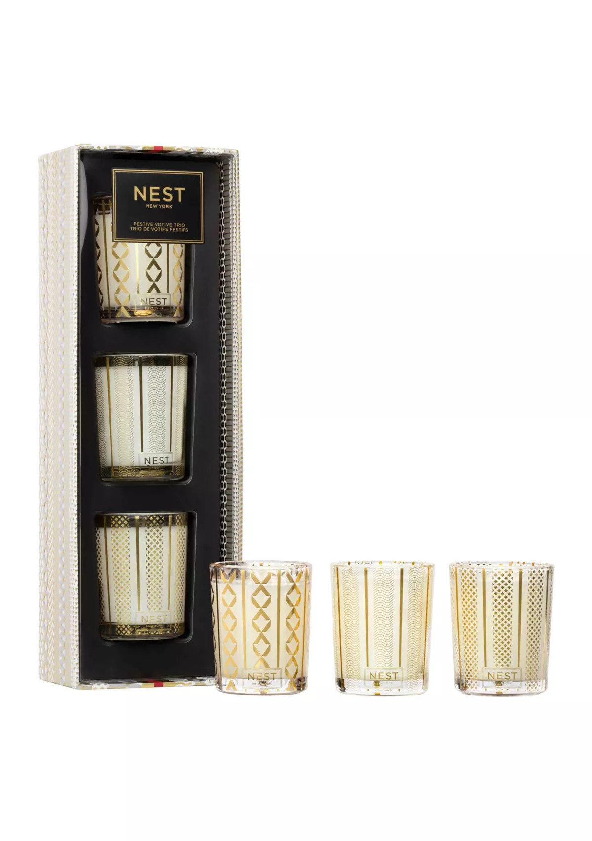 Festive Votive Candle Trio Set | Belk