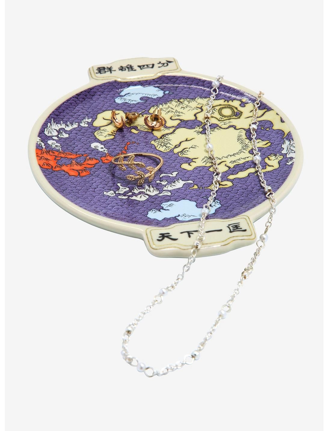 Avatar: The Last Airbender Four Nations Map Trinket Tray | BoxLunch