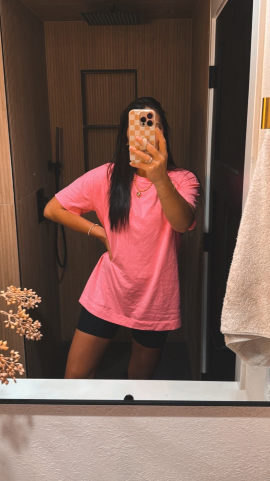 the BESTTTTT oversized basic tee, but in such fun colors! 🩷 

I’m 5’7” and in a size small tall & it’s perfectly oversized! 

#LTKStyleTip #LTKActive #LTKFindsUnder50
