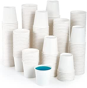 JOLLY PARTY 2 oz Bathroom Cups, 360 Pack Small Paper Cups, White Mouthwash Cups, Disposable Mini ... | Amazon (US)