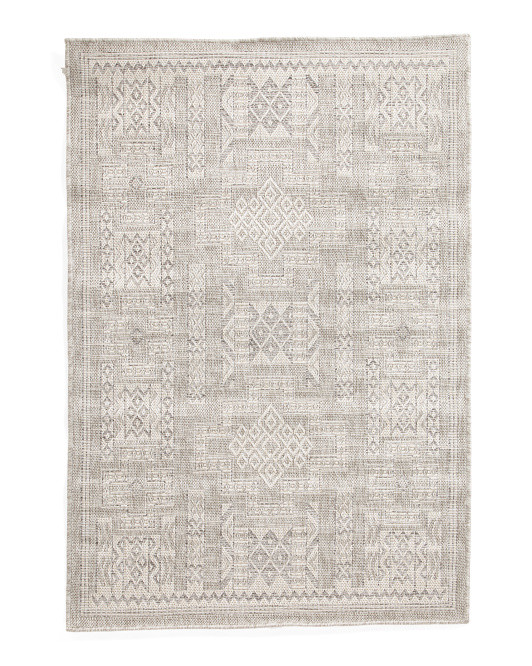 Made In Turkey Medallion Indoor Outdoor Area Rug | TJ Maxx