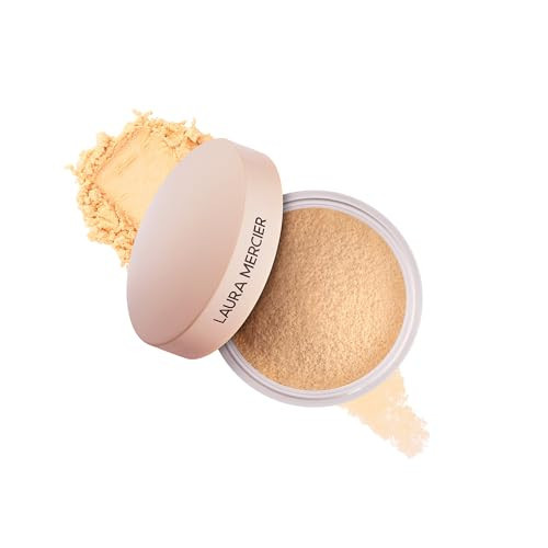 Laura Mercier Translucent Loose Talc-Free Setting Powder Ultra-Blur, Medium Skin Tones, Translucent Honey Mini Size | Amazon (US)