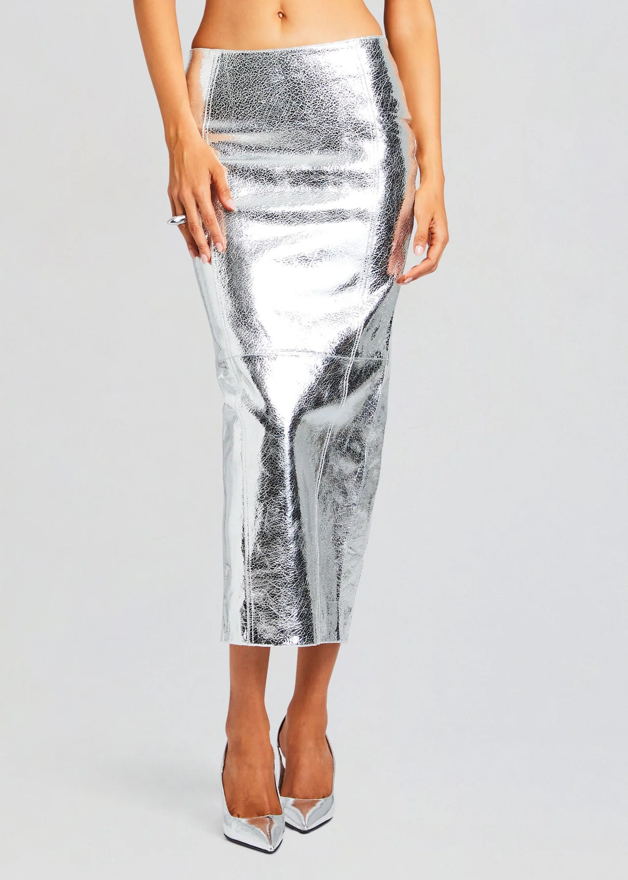 Liza Leather Skirt | Retrofete