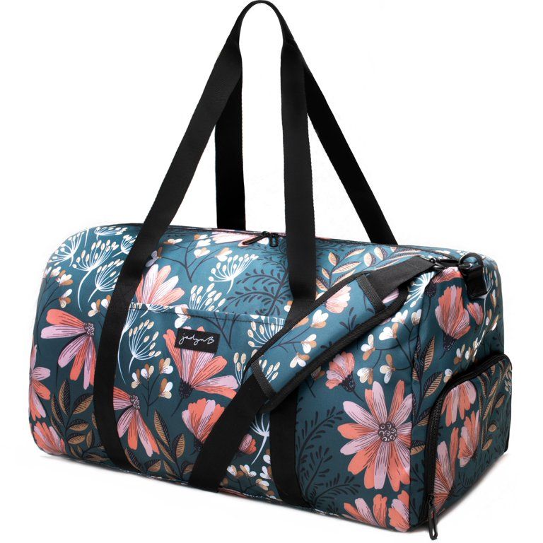 Jadyn B 22” Women’s Large Duffel/Weekender Bag with Shoe Pocket | Walmart (US)