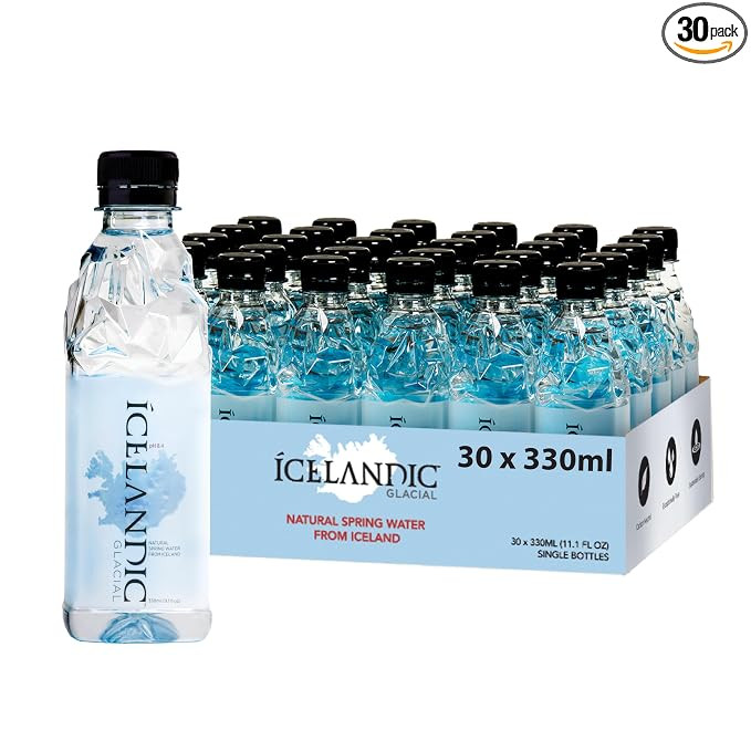 Icelandic Glacial Water, 330mL (Pack of 30) | Amazon (US)