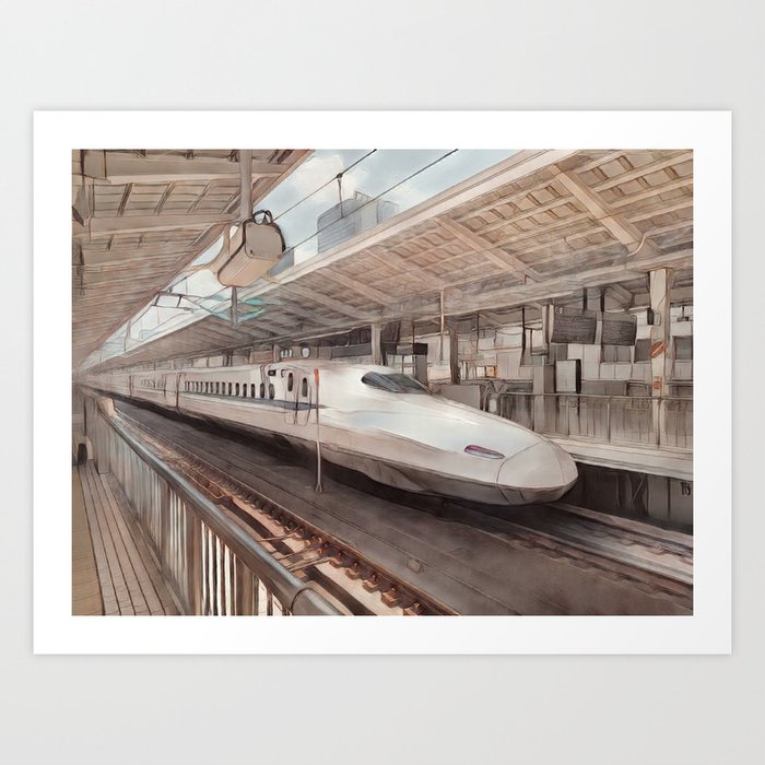Japan Collection Art Print by The American Design Studio | Society6