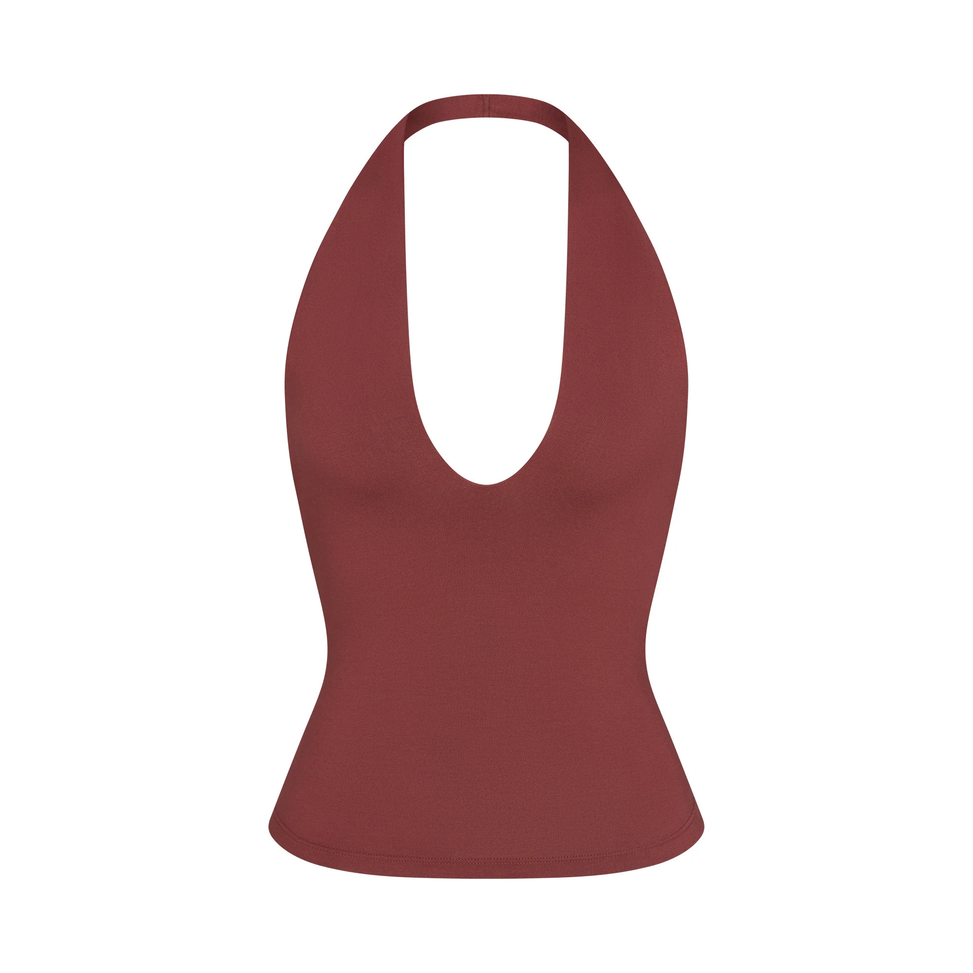 SMOOTH LAYERS HALTER TOP | HENNA | SKIMS | SKIMS (US)
