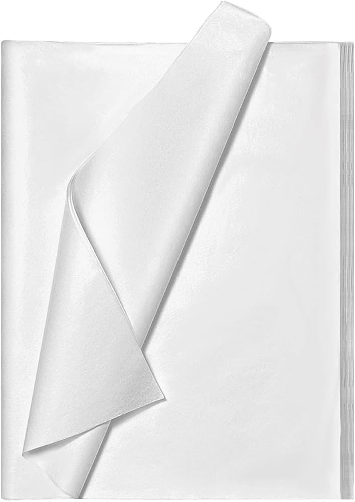 Bobobag 100 Sheets 20"X14" White Tissue Paper for Gift Bags Acid Free Tissue Paper Gift Wrapping ... | Amazon (US)