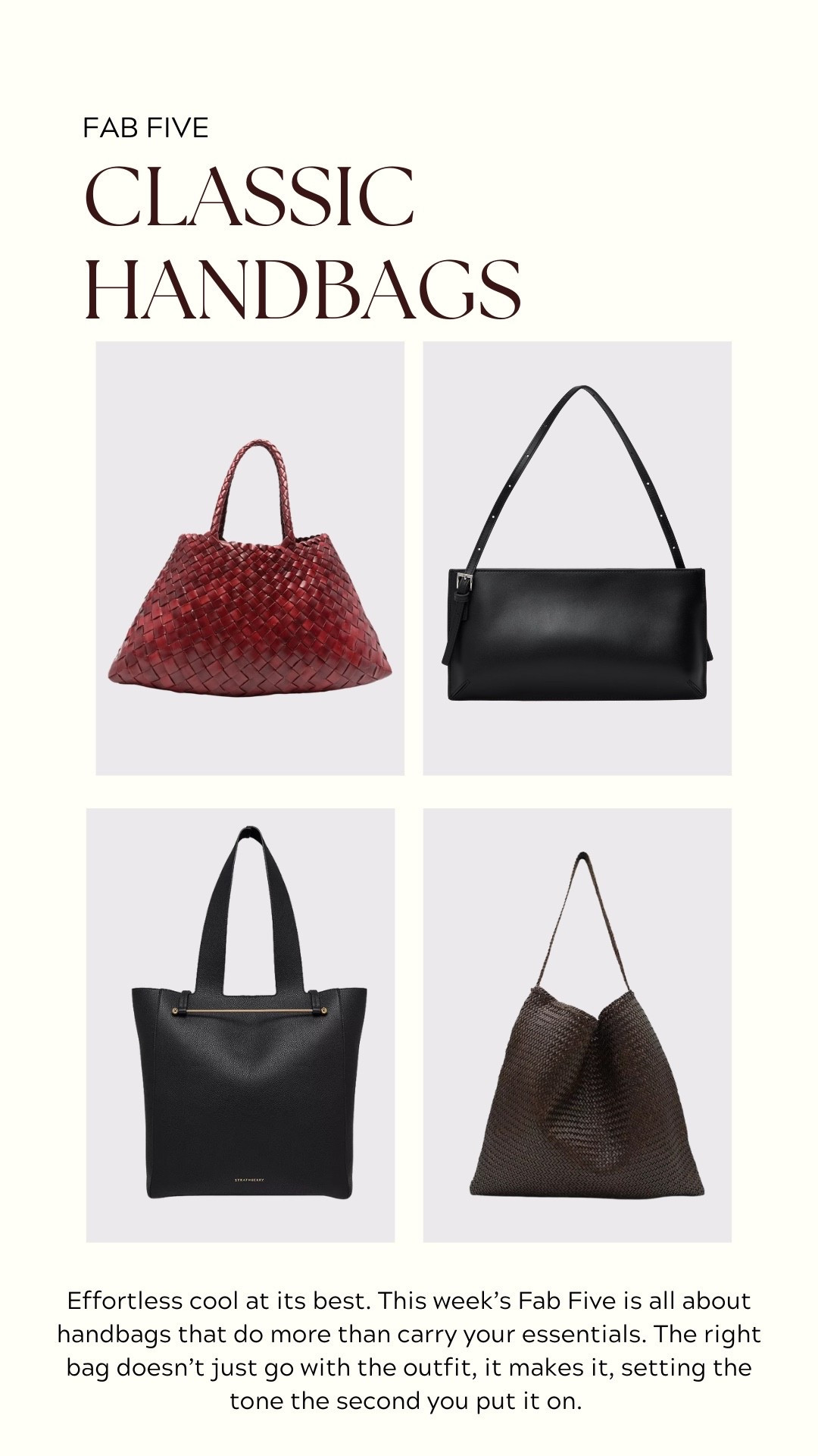 Classic totes that do more than just carry you essentials👜👜

#LTKSeasonal #LTKootd #LTKNYFW