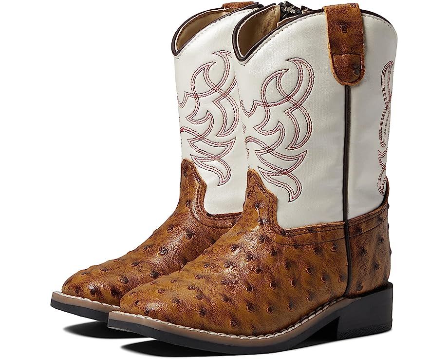 Old West Kids Boots Tobacco (Toddler) | Zappos
