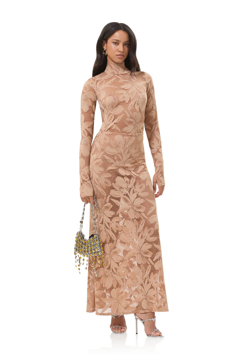 Zadie Crochet Lace Top - Almond | ShopAFRM