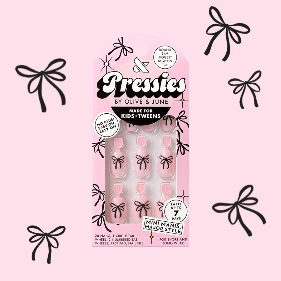 Biggest Bow On Top - Pressies | Short Medium | Round | Olive & June