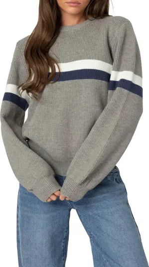 EDIKTED Stripe Oversize Sweater | Nordstrom | Nordstrom