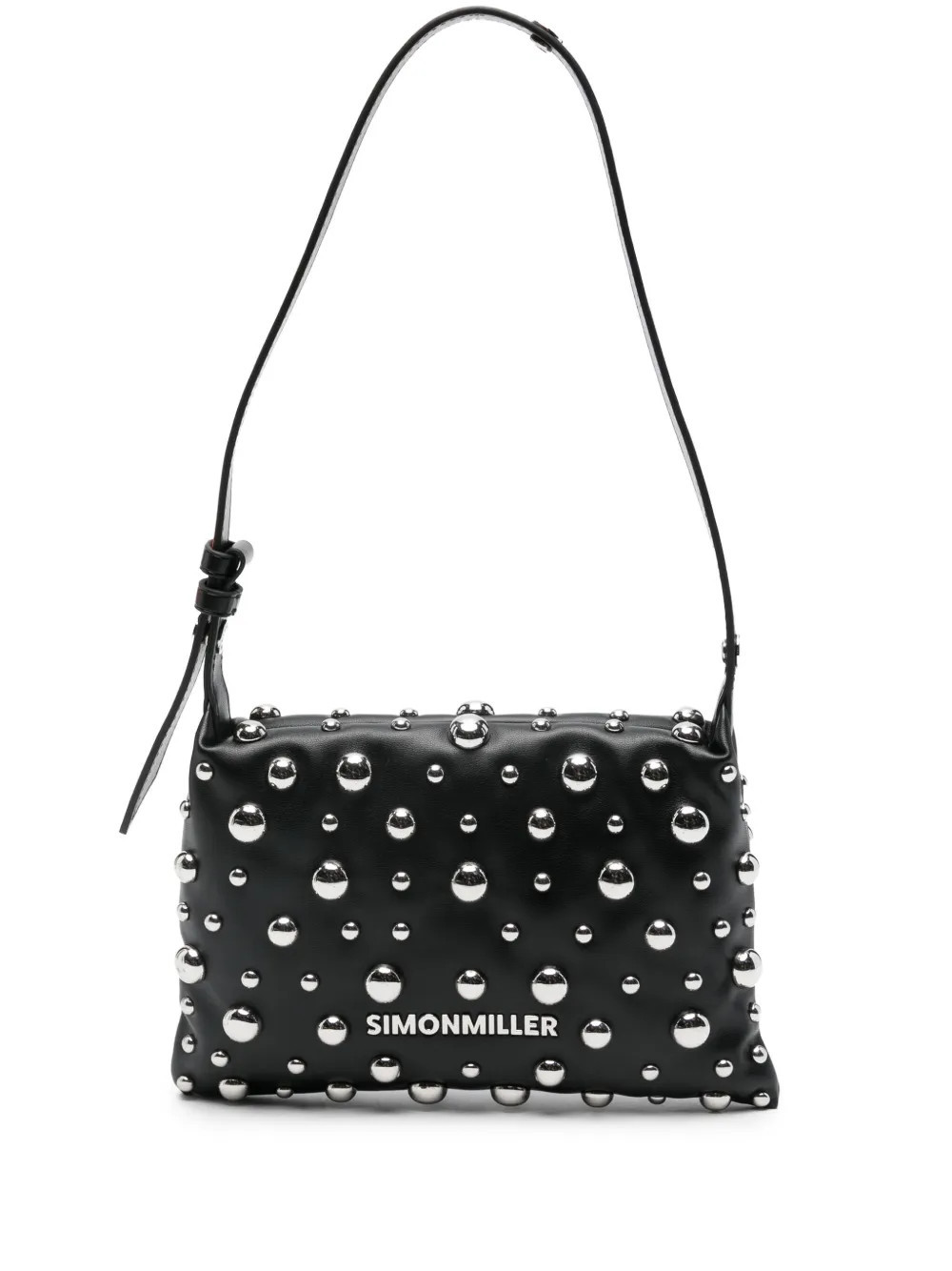 Simon Miller studded shoulder bag - Black | Farfetch Global