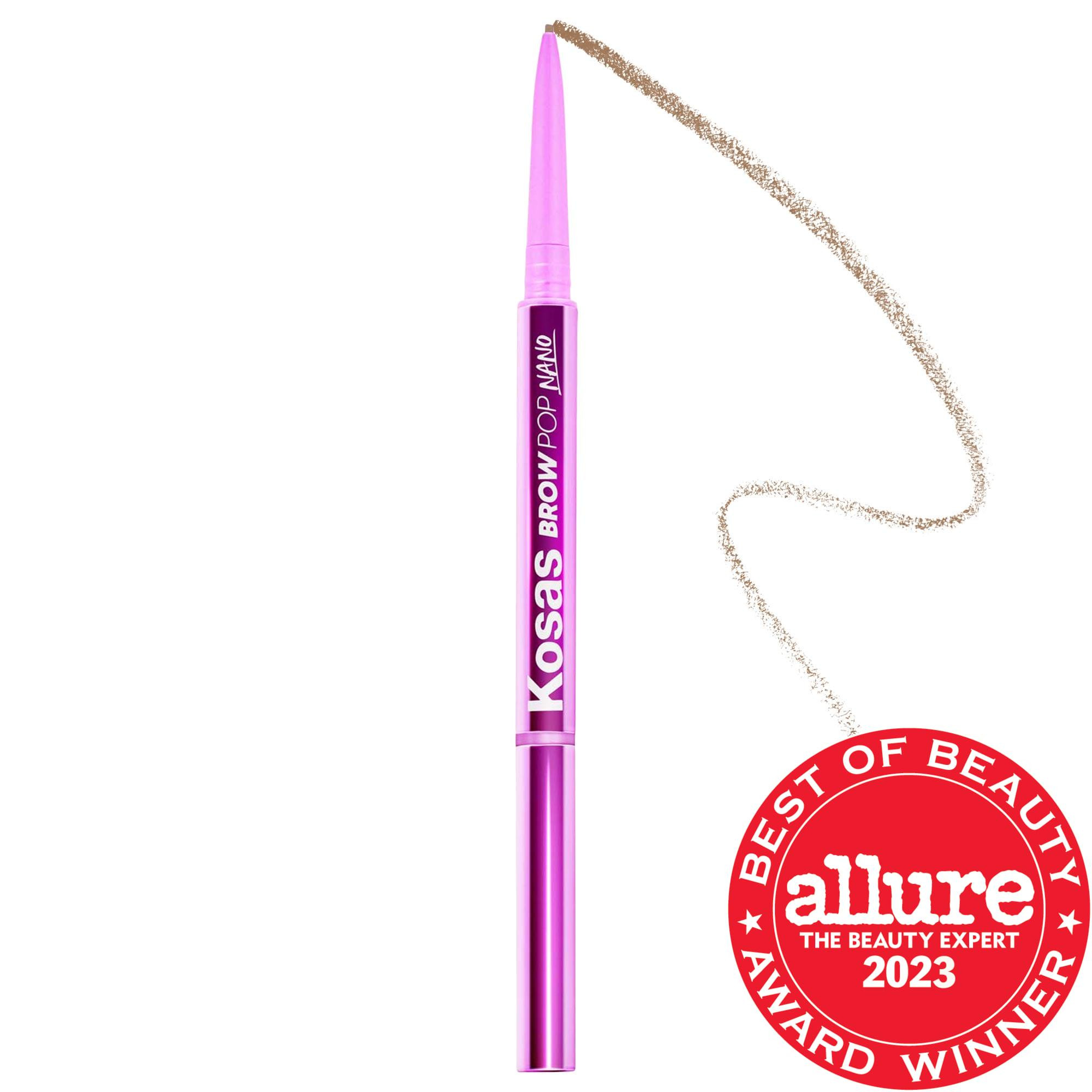 Kosas Brow Pop Nano Ultra-Fine Detailing + Feathering Eyebrow Pencil Soft Brown 0.001 oz / 0.03 g | Sephora (US)
