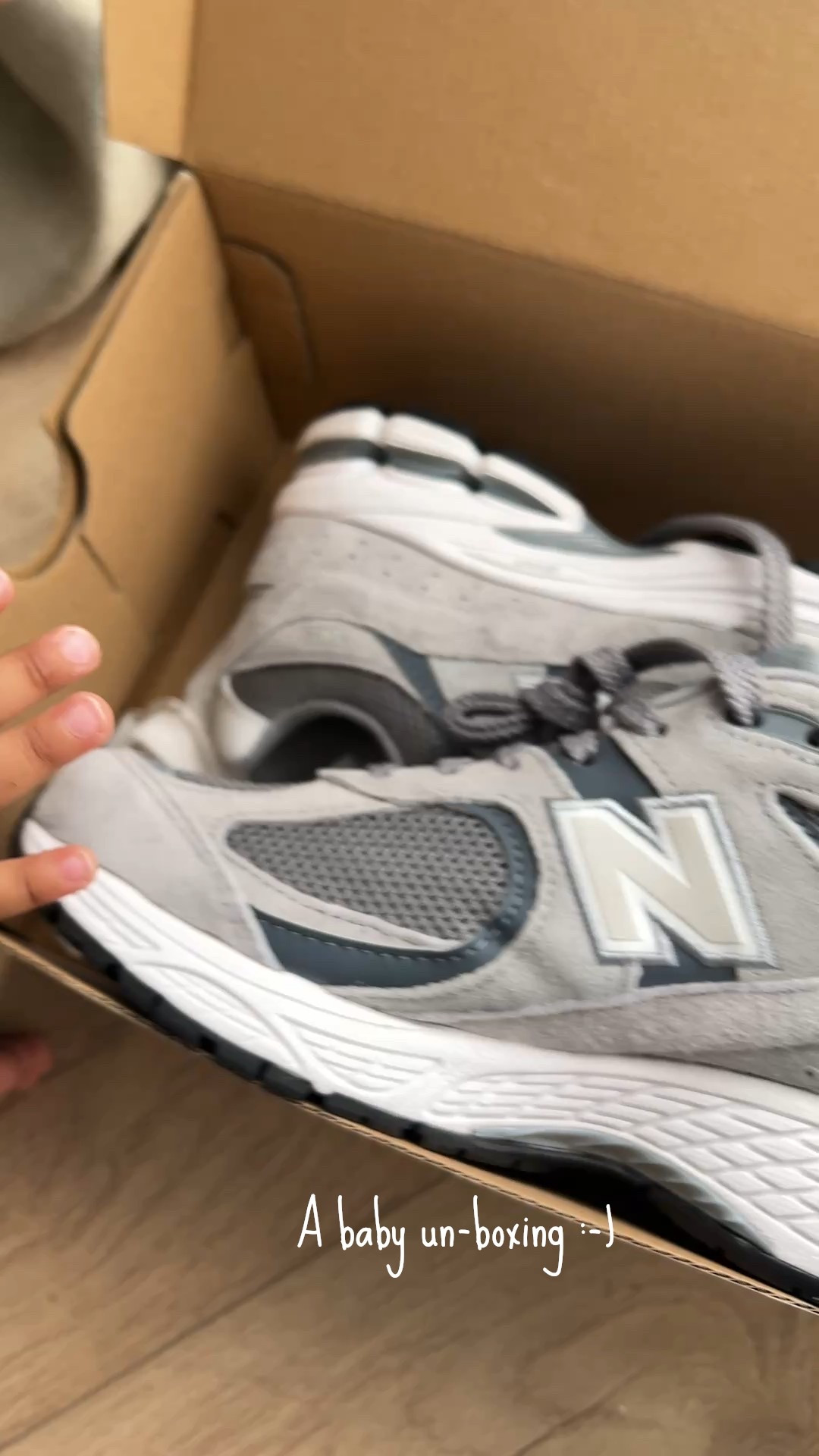 A baby unboxing of my fave grey sneakers 😍. New Balance 2002r. 

#LTKSaleAlert #LTKFindsUnder100 #LTKShoeCrush
