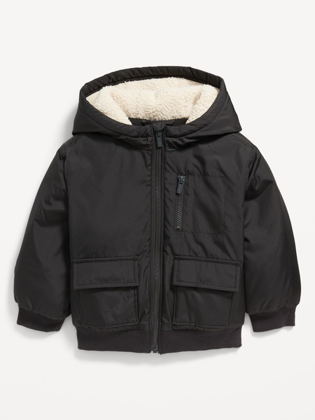 Unisex Water-Resistant Utility Pocket Jacket for Toddler | Old Navy (US)