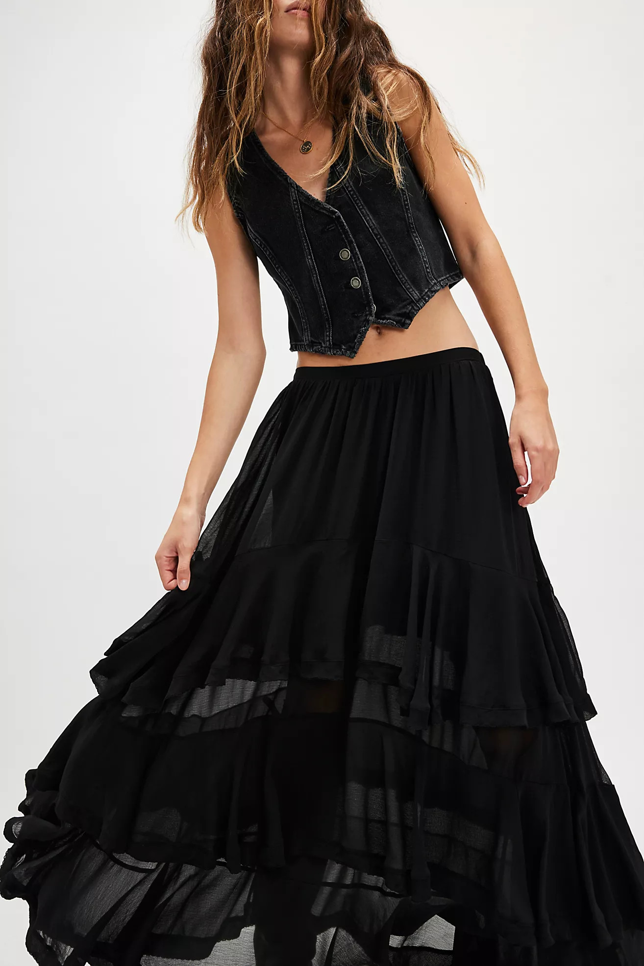 Clementine Maxi Skirt | Free People (Global - UK&FR Excluded)