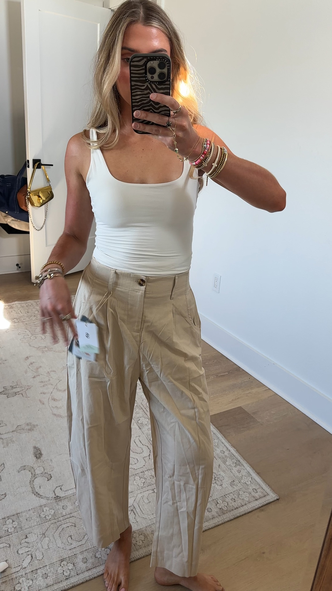 Amazon size small Himosyber Womens Linen Pants Barrel Wide Leg Capri Pants Casual Baggy High Waisted Summer Beach Palazzo Trousers

#LTKootd #LTKSaleAlert #LTKWorkwear