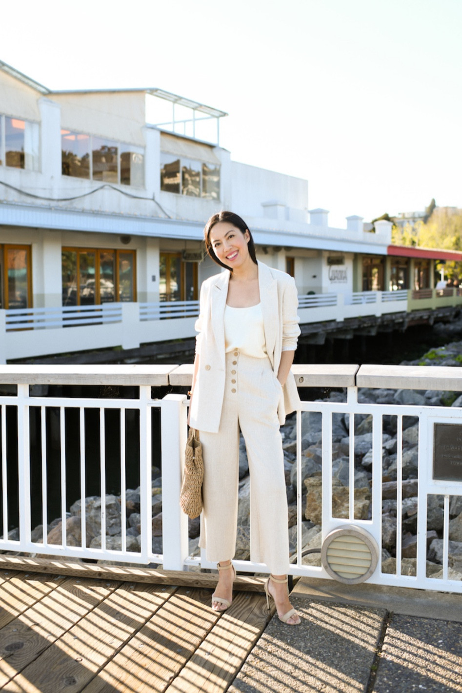 What I love about this matching set is that I’ll be able to wear the blazer separately, and the trousers separately. 

#womenssuiting
#classicsuit
#springworkwear
#summersuit
#workoutfit

#LTKSeasonal #LTKstyletip #LTKworkwear