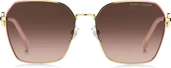 Marc Jacobs 58mm Gradient Square Sunglasses | Nordstrom | Nordstrom