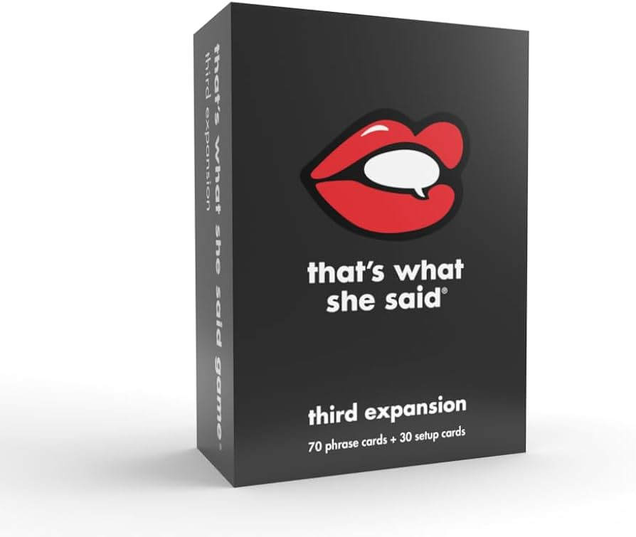 That's What She Said Game - Third Expansion | Amazon (US)