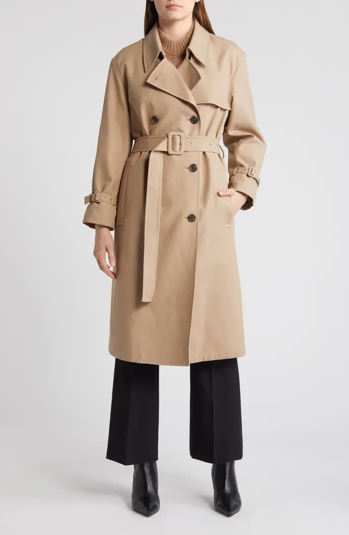 Theory Cotton Twill Trench Coat | Nordstromrack | Nordstrom Rack