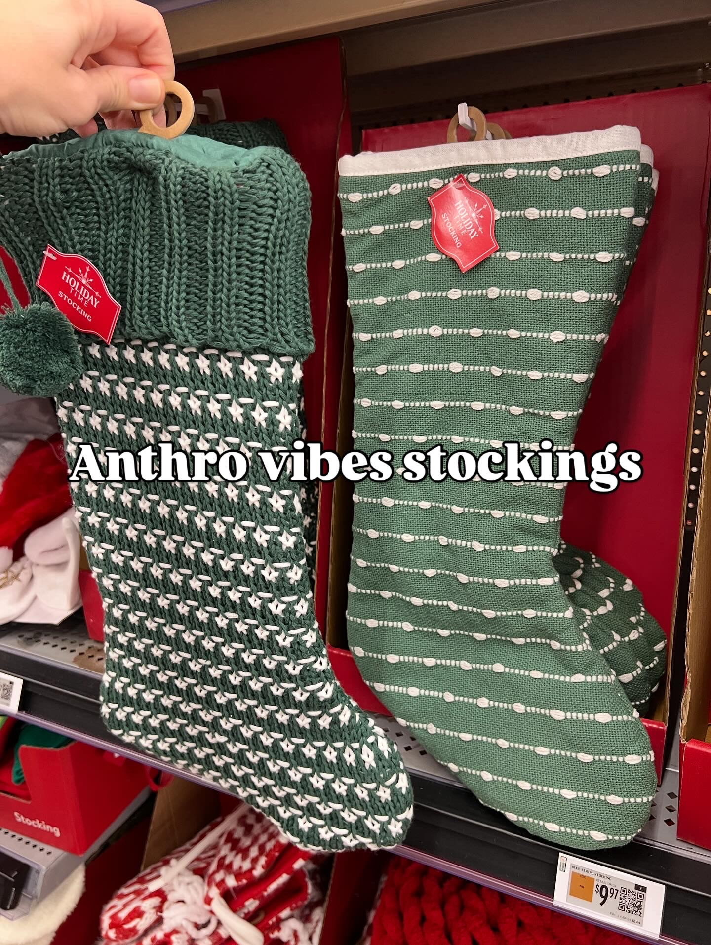 Walmart Christmas stockings are really pretty this year! #walmarthome 

#LTKHome #LTKFindsUnder50 #LTKHoliday