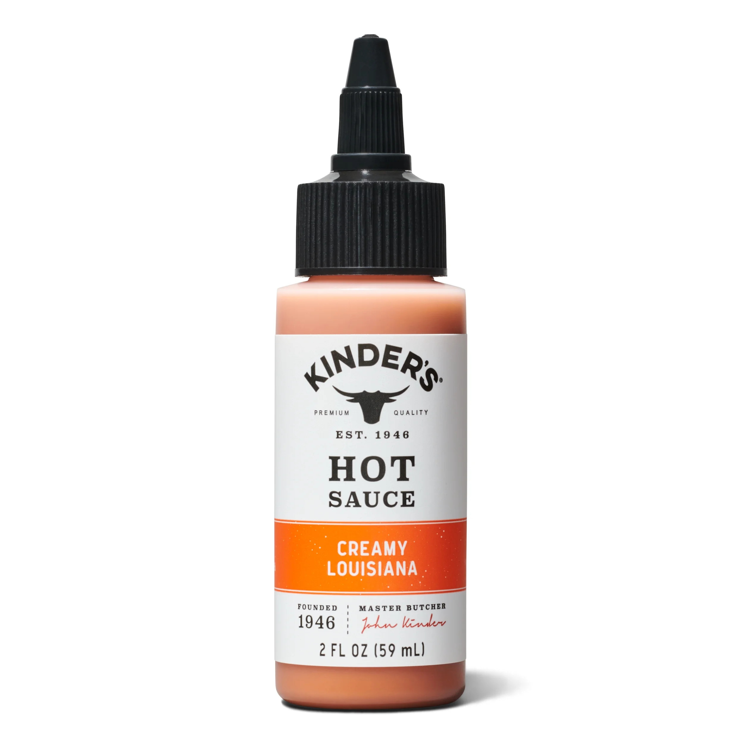 Kinder's Creamy Louisiana Hot Sauce Small Bottle, 2 oz. - Walmart.com | Walmart (US)