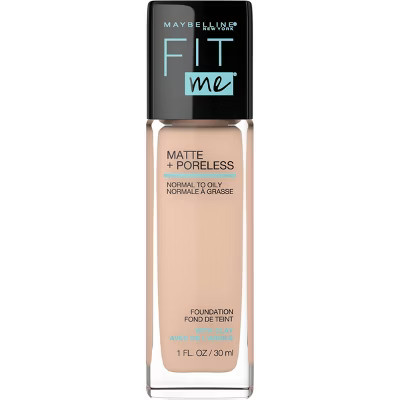 Maybelline Fit Me Matte + Poreless Oil Free Liquid Foundation - 1 fl oz | Target