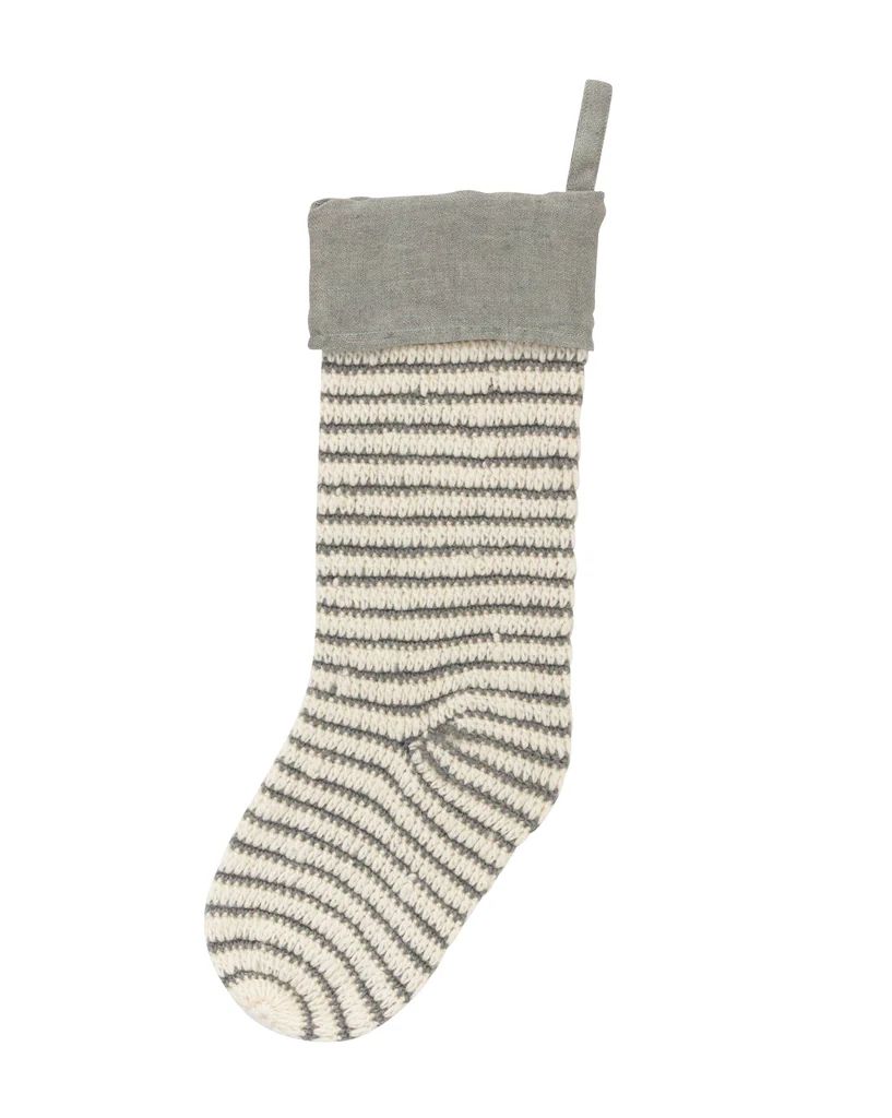 Striped Knit Stocking | McGee & Co.