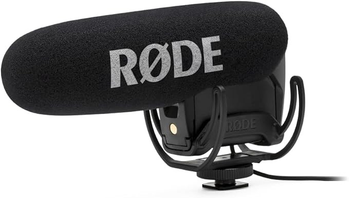 Rode VideoMic Pro R Camera-Mount Shotgun Microphone,Black | Amazon (US)