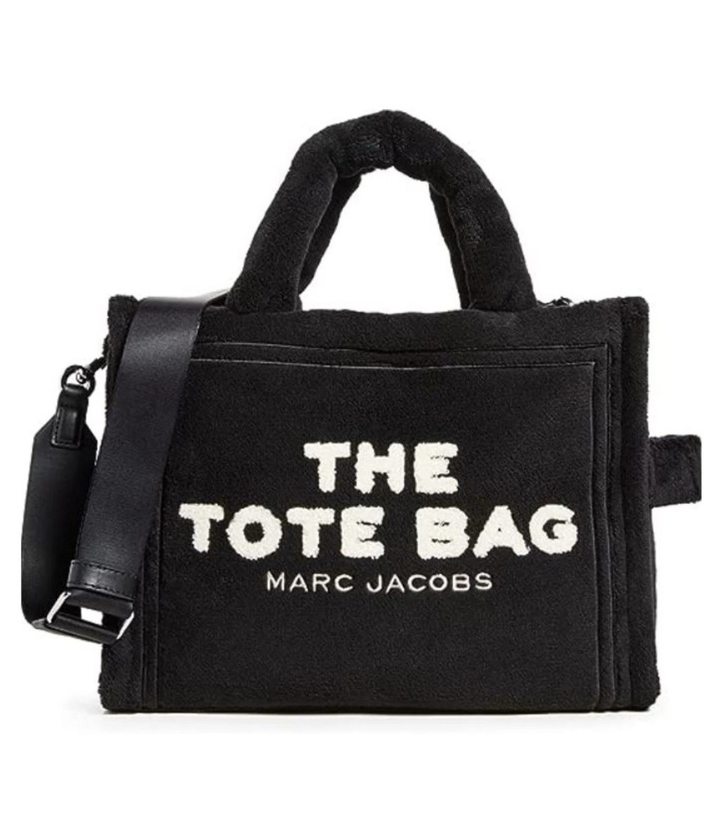 Marc Jacobs Women's The Terry Medium Tote Bag, Black, One Size H059M06PF22-001 | eBay US