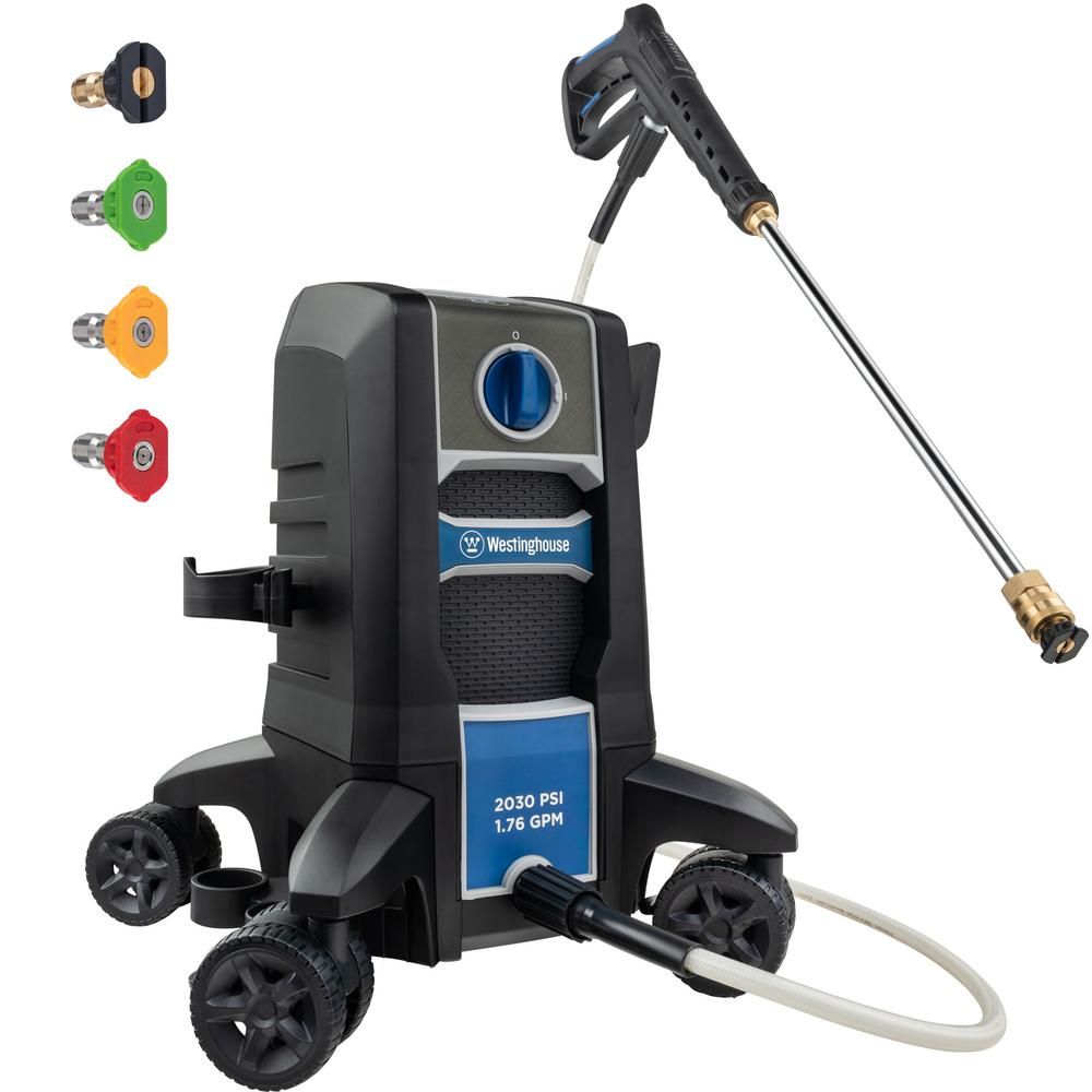 Westinghouse ePX 2030 PSI 1.76 GPM Electric Pressure Washer with Anti-Tipping Technology-ePX3000 ... | The Home Depot