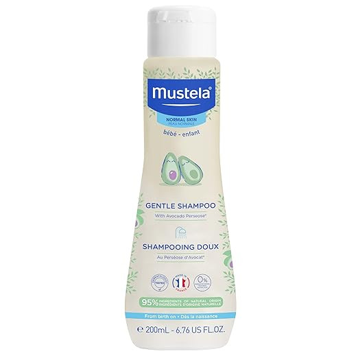 Mustela Baby Gentle Shampoo with Natural Avocado - Hair Care for Kids of all Ages & Hair Types - Tea | Amazon (US)