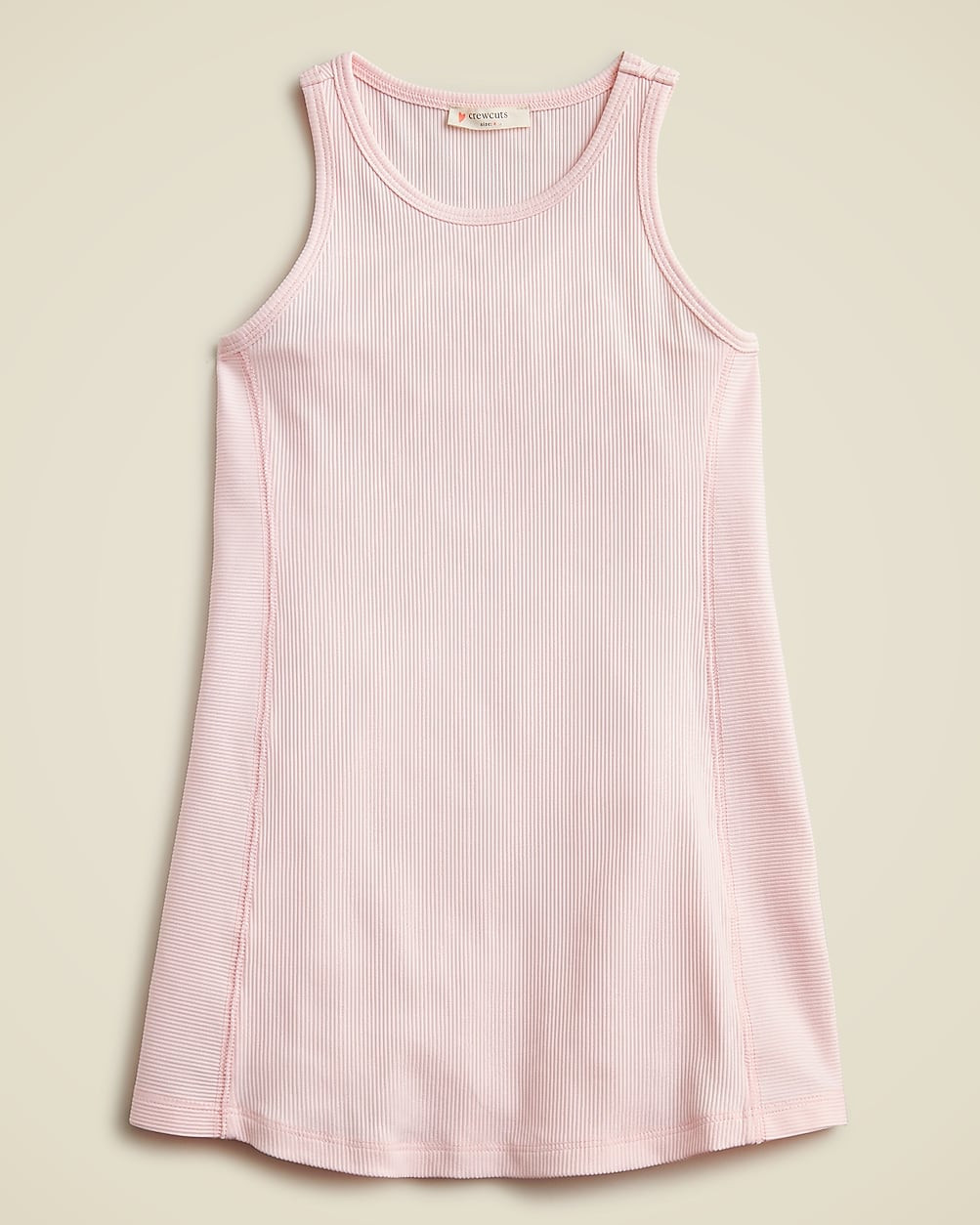 Girls' active tank dress in stretchy rib | J. Crew US