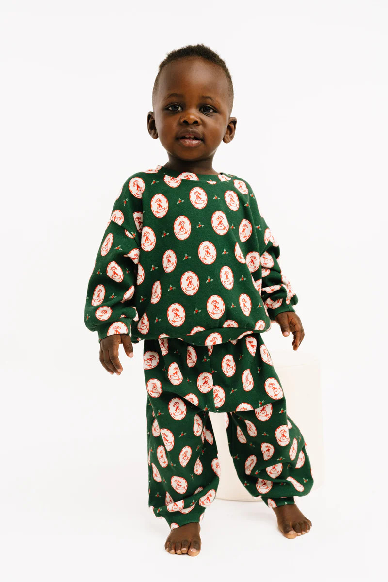 Christmas Goose Sweatsuit | Little One Shop Co