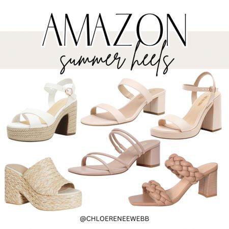 Summer heels roundup all from Amazon! So cute for all of your summer events! 

Amazon, Amazon summer, summer heels, Amazon style, Amazon finds, Amazon shoes, shoes, nude heels, neutral heels, sandals, summer fashion 

#LTKstyletip #LTKshoecrush #LTKSeasonal