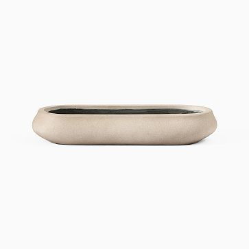 Ronan Ficonstone Indoor/Outdoor Planters | West Elm (US)